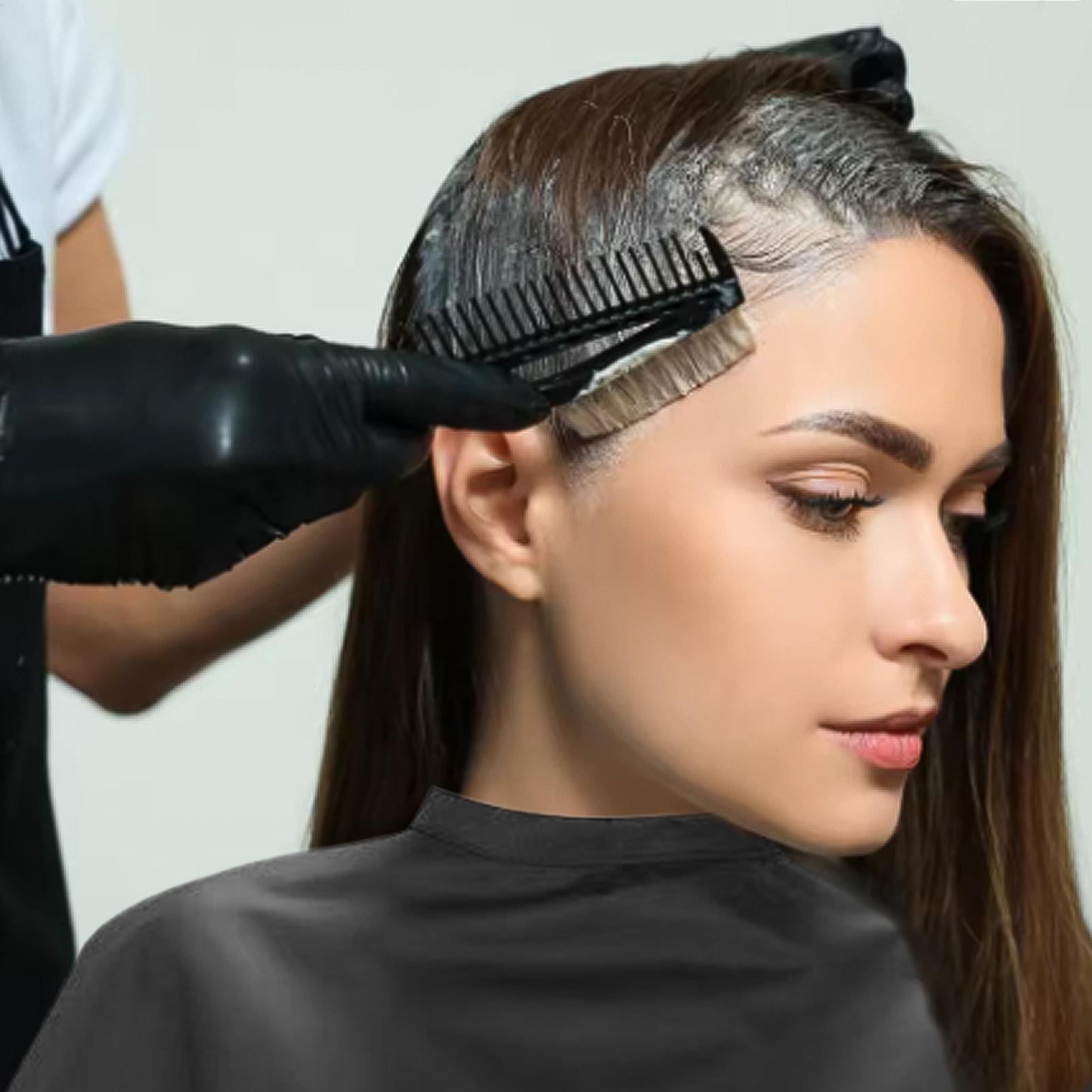 Home Barber - Capa de Cabeleireiro Profissional Preta Curta