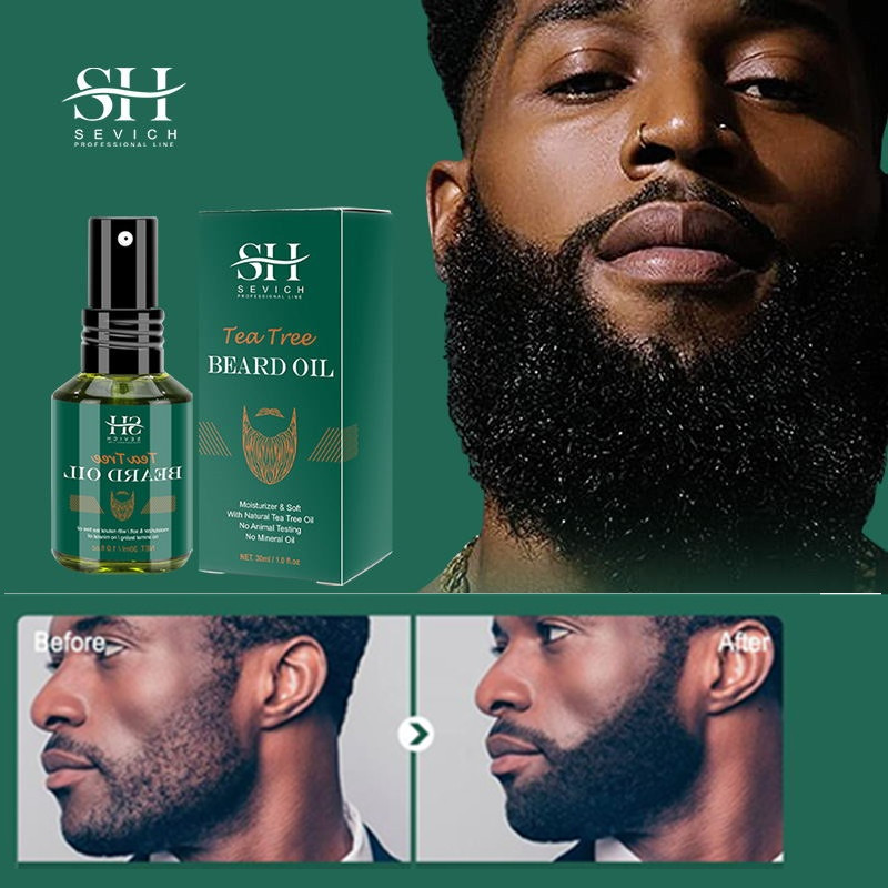 Home Barber - Sevich chá árvore crescimento barba óleo
