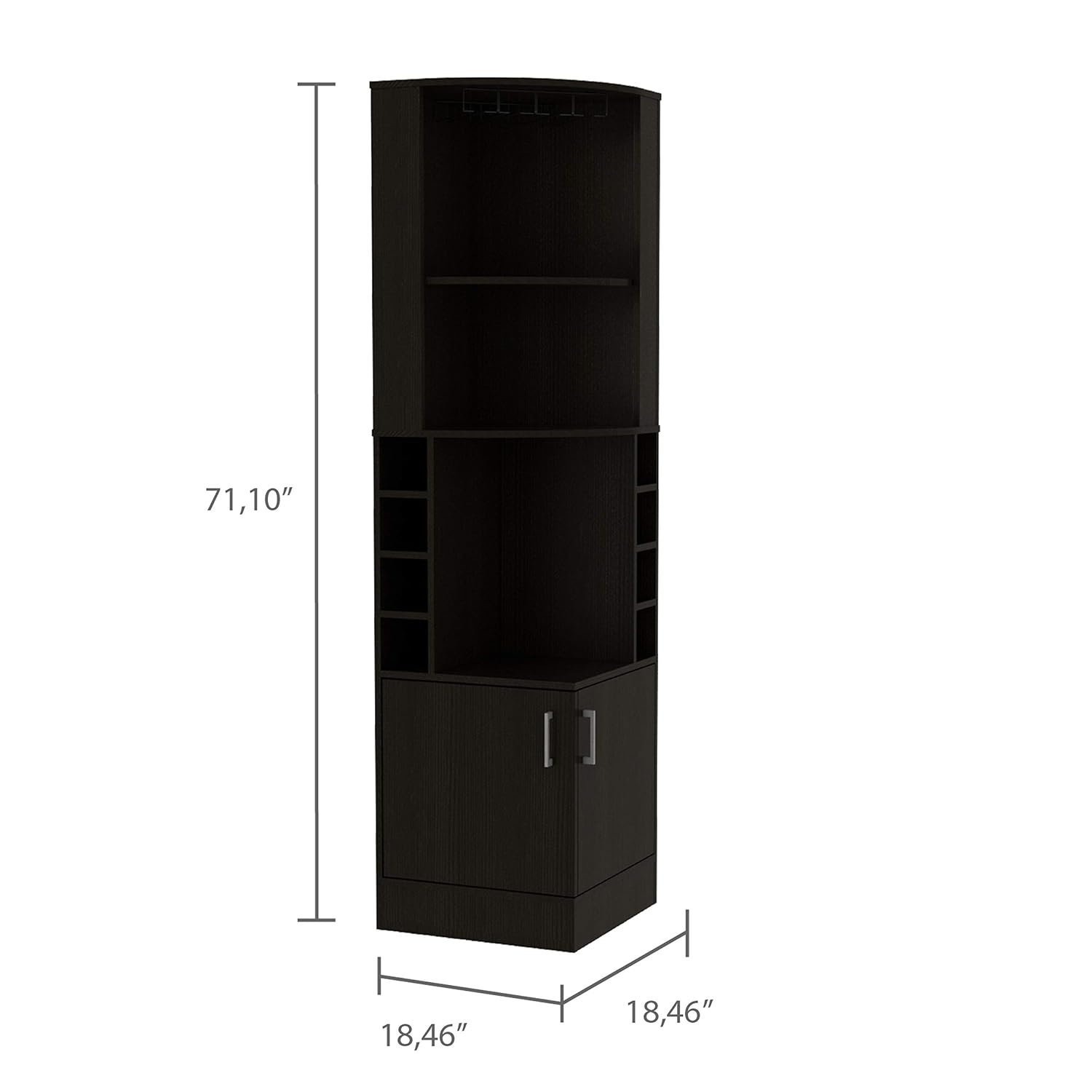 Armário de Bar de Canto com 2  - Home Bar Shelves avaliação e preço