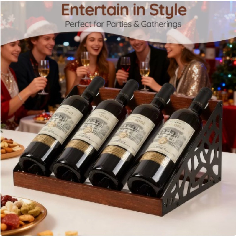Suporte de Madeira para Garraf - Home Bar Shelf avaliação e preço