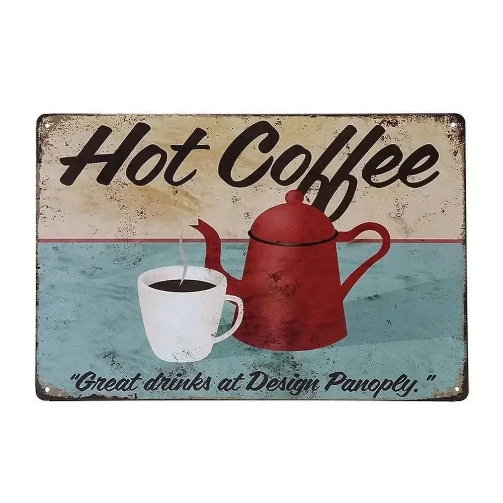 Placas de Metal Decorativas: B - Home Bar And Coffee avaliação e preço