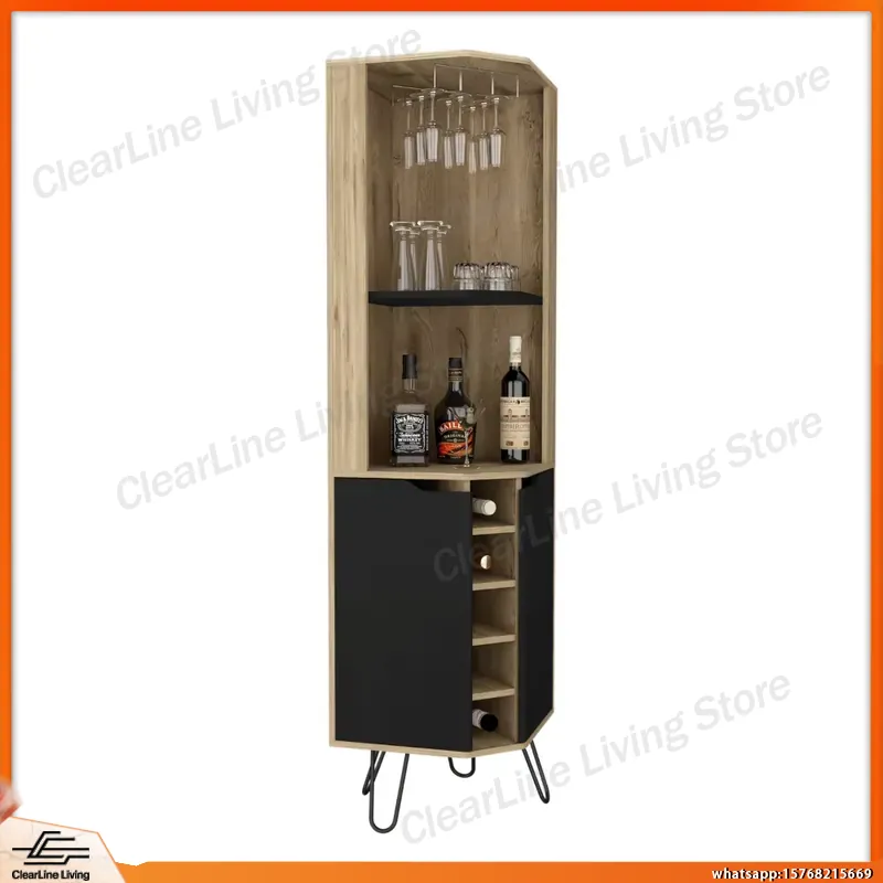 Armário de Bar de Canto com 6  - Home Bar Shelves avaliação e preço