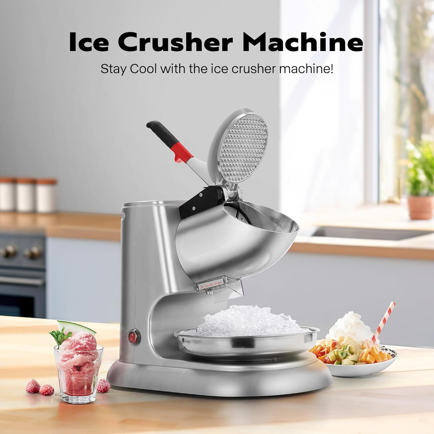 Máquina de Gelo Raspado Elétri - Ice Pick Pick avaliação e preço