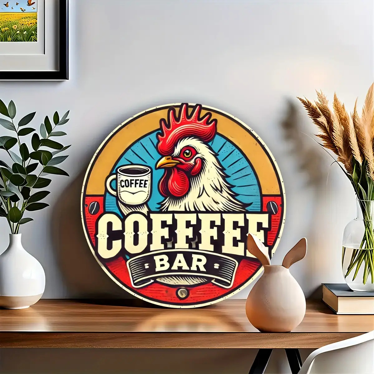 Placa de Alumínio Vintage 2D | - Home Bar And Coffee avaliação e preço