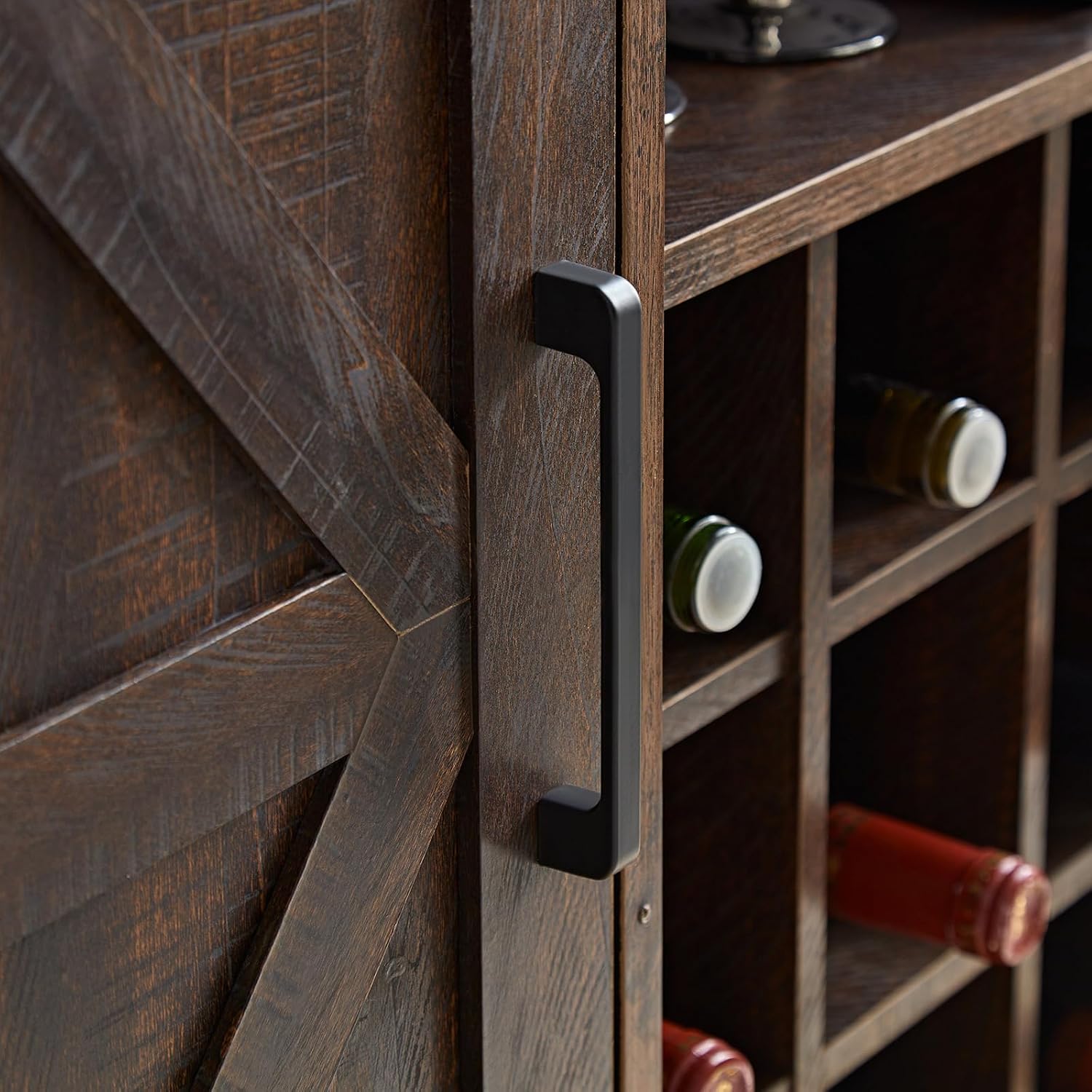 Armário de Bar Estilo Fazenda  - Home Bar Shelves avaliação e preço