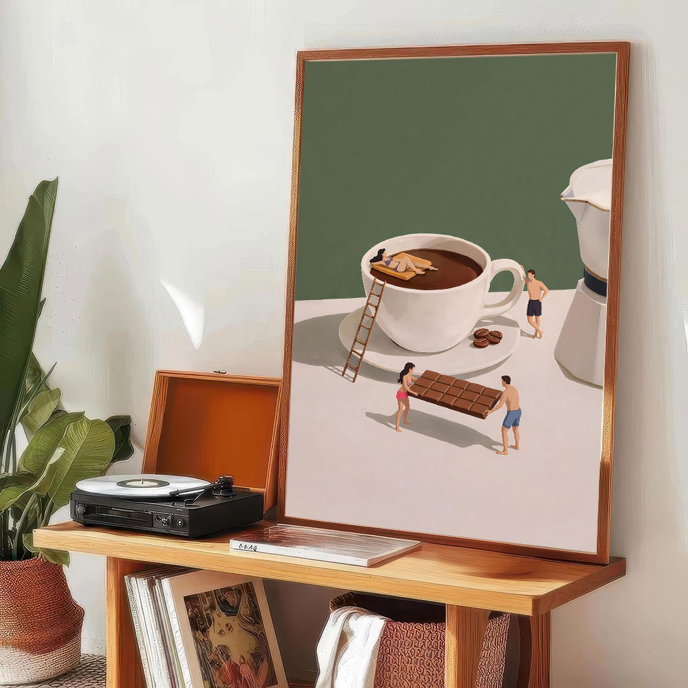 1 peça de Pôster sem moldura,  - Home Bar And Coffee avaliação e preço