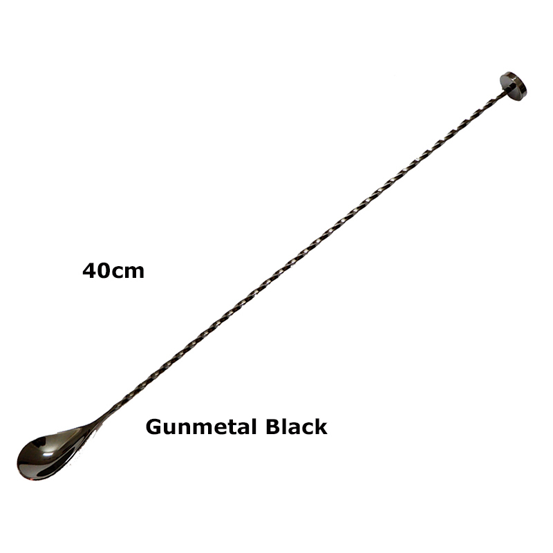 O envio gratuito de 40cm aço i - Bar Spoon Twisted avaliação e preço