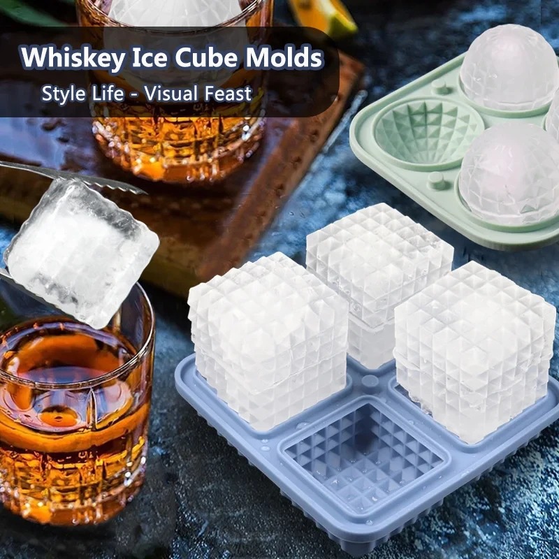 Forma de Gelo de Silicone com  - Ice Mold Sphere avaliação e preço