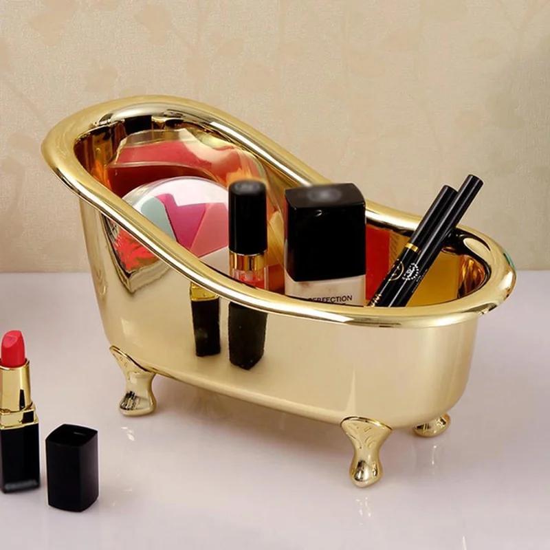 1pc mini banheira sabão caixa  - Bar Cart Gold avaliação e preço