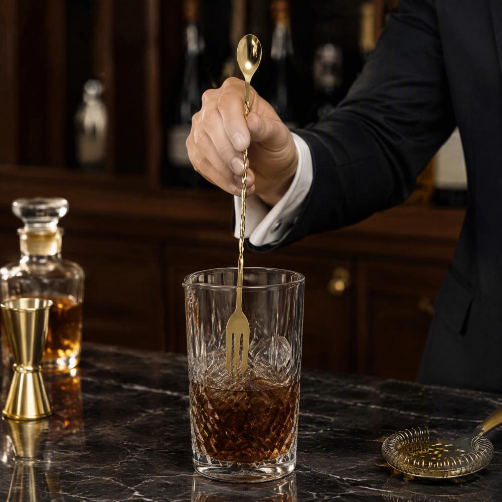 Colher de Bar em Aço Inoxidáve - Bar Spoon Twisted avaliação e preço