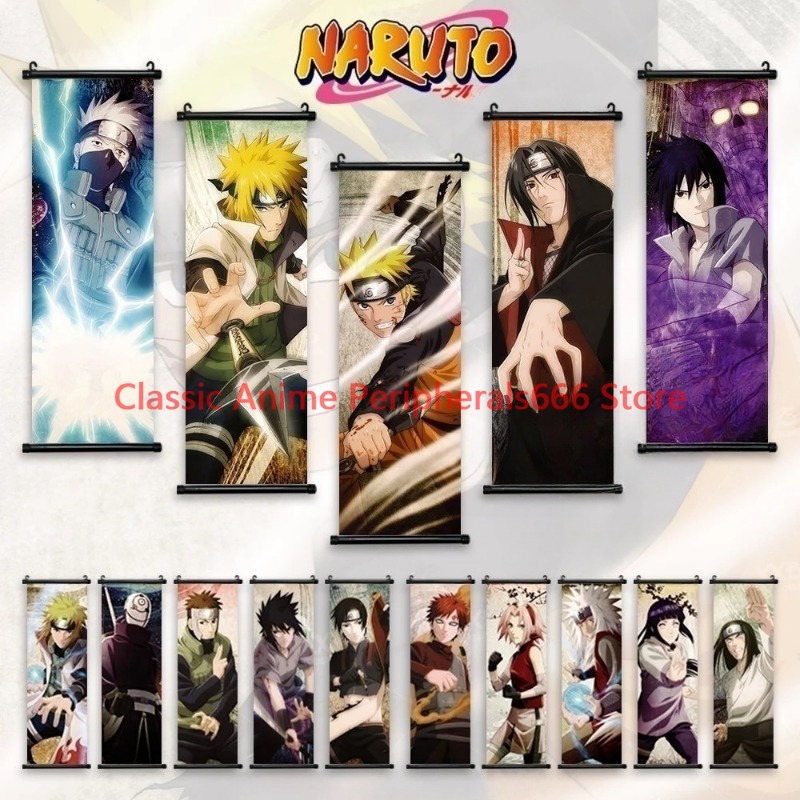 Naruto Pendurado Pintura Da Lo - Home Bar Shelf avaliação e preço