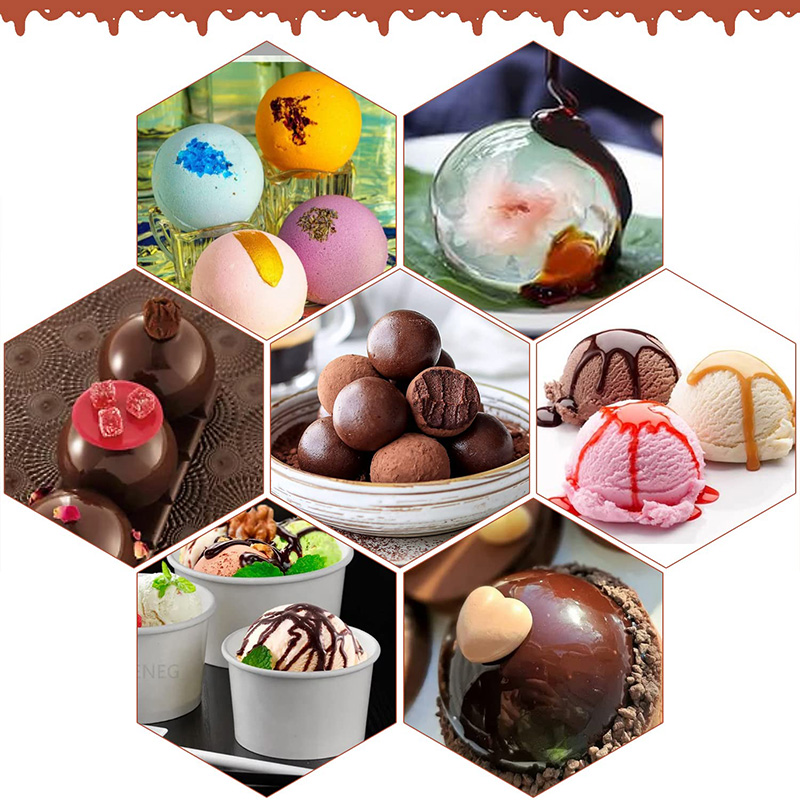 Molde de silicone de 6 cavidad - Ice Mold Sphere avaliação e preço