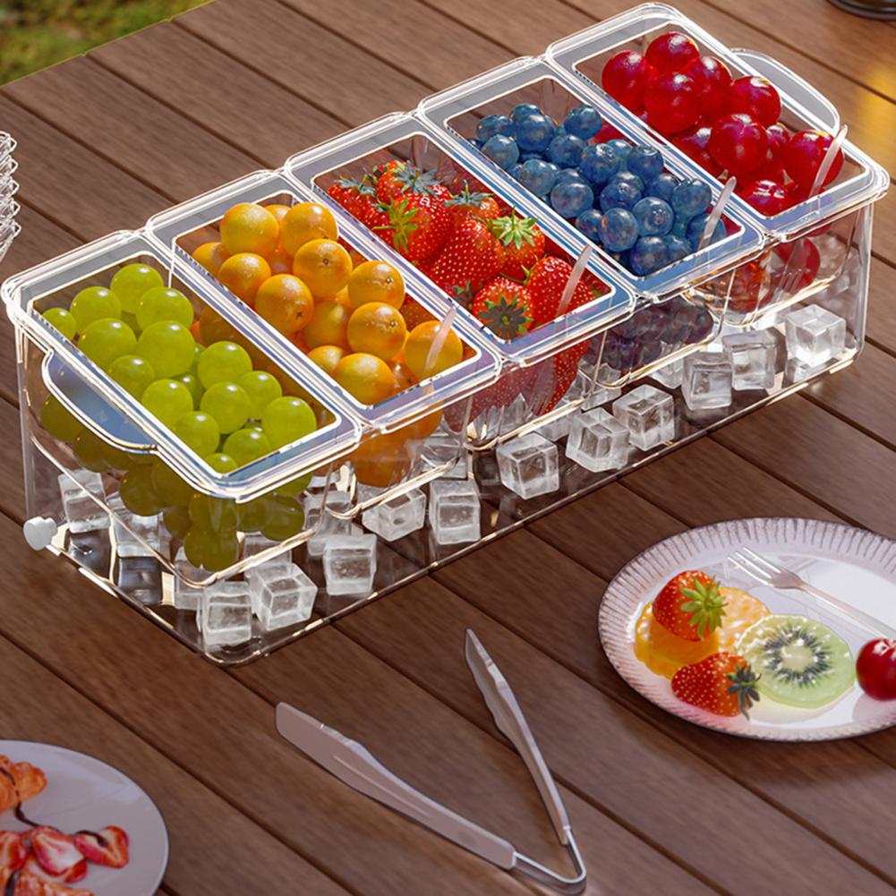 Conjunto de Serviço para Festa - Garnish Tray Set avaliação e preço