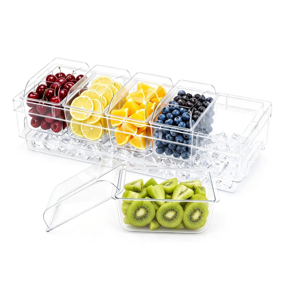 Conjunto de Serviço para Festa - Garnish Tray Set avaliação e preço