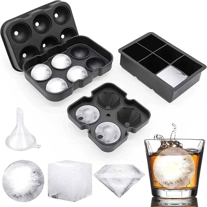 Grande bandejas de cubos de ge - Ice Mold Sphere avaliação e preço